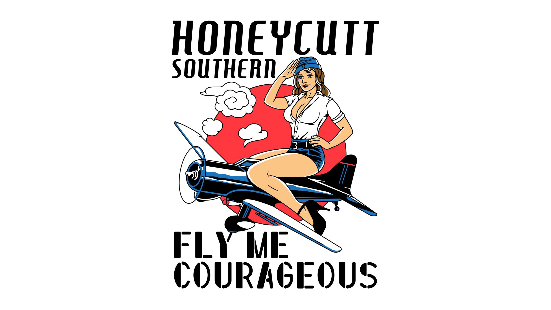 Honeycutt Southern - Fly Me Courageous (Single Artwork)