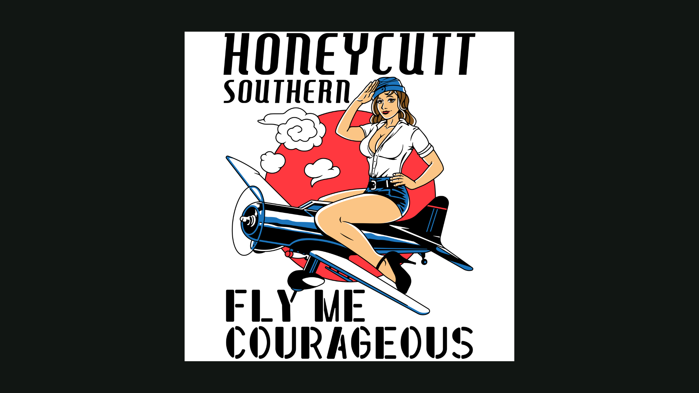 Fly Me Courageous Honeycutt Southern Album Artwork