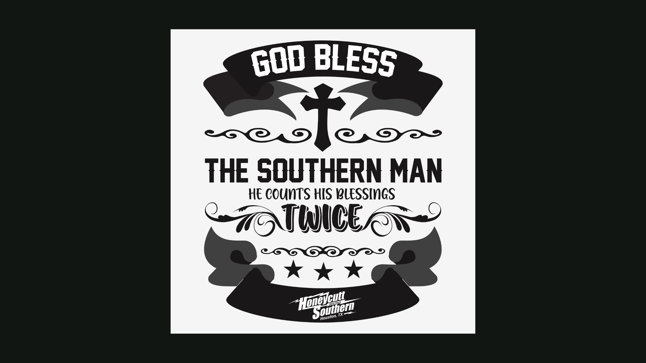 God Bless the Southern Man Honeycutt Southern Album Artwork