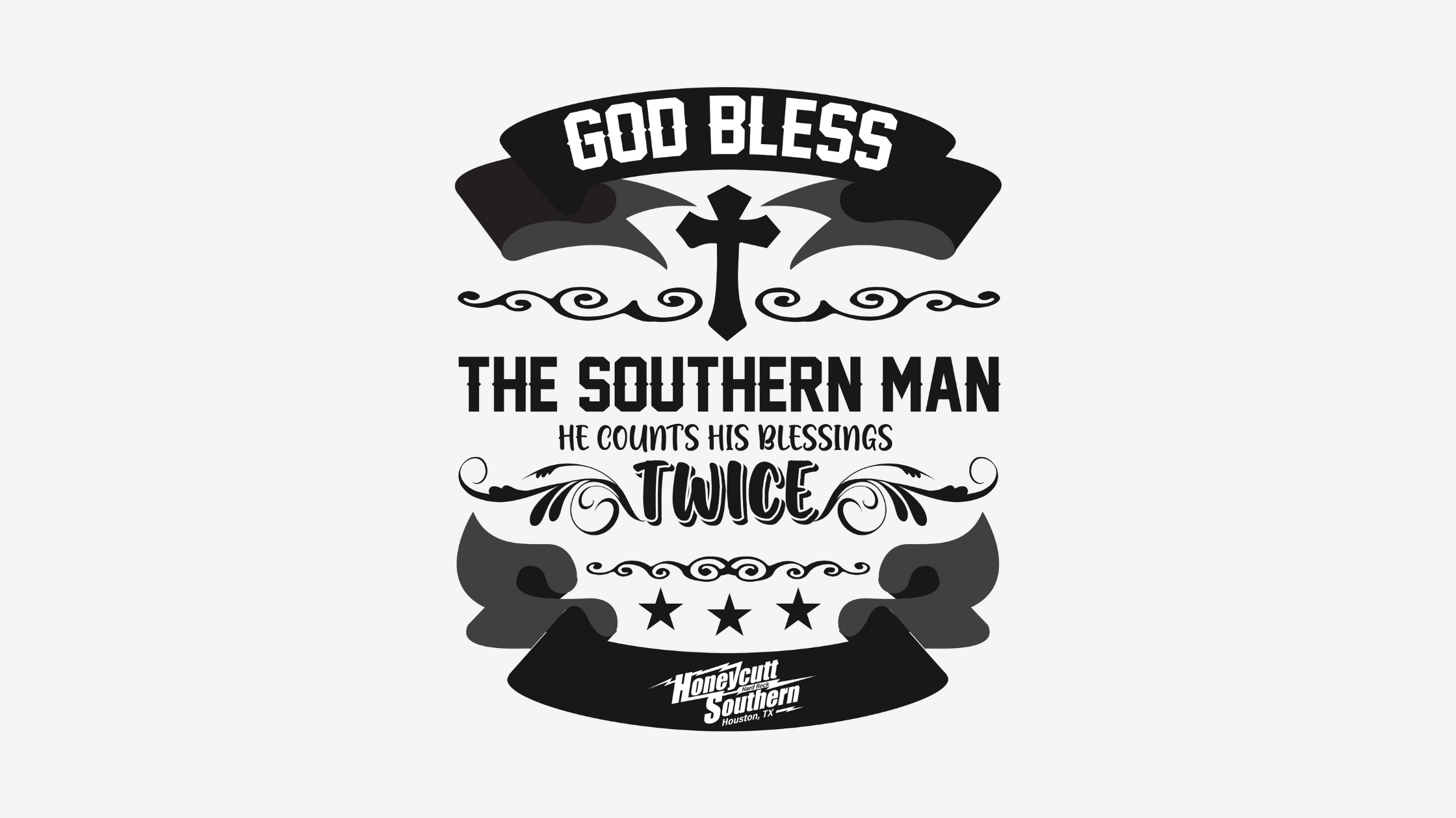 Honeycutt Southern -God Bless the Southern Man Artwork